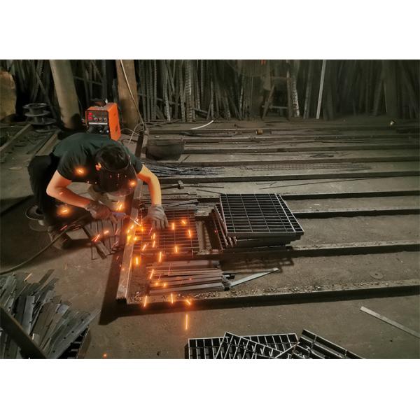 Car Wash Platform Steel Grating Plate 50x4 Mm Corrosion Resistance