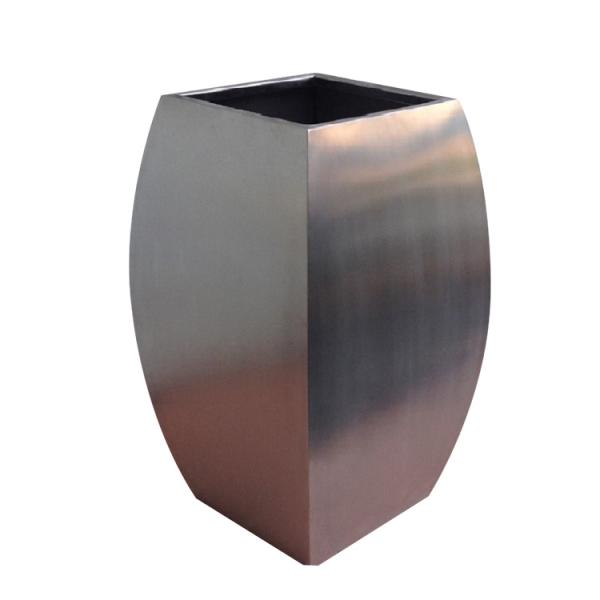 Maceta arqueada del metal de los plantadores de la flor de la creatividad en venta