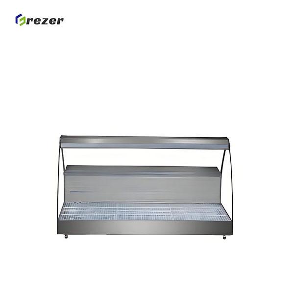 Restaurant Deli Display Freezer Customized Countertop Refrigerated Display Case For Bacon Sandwich Ham