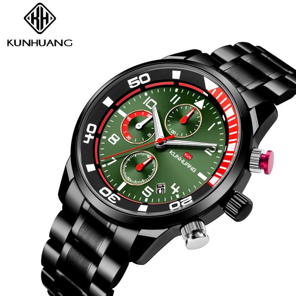 Man Luminous 3 ATM Analog SS Fashion Quartz Watch