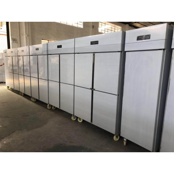 Роскошный холодильник нержавеющей стали 4 дверей с цифровым регулятором