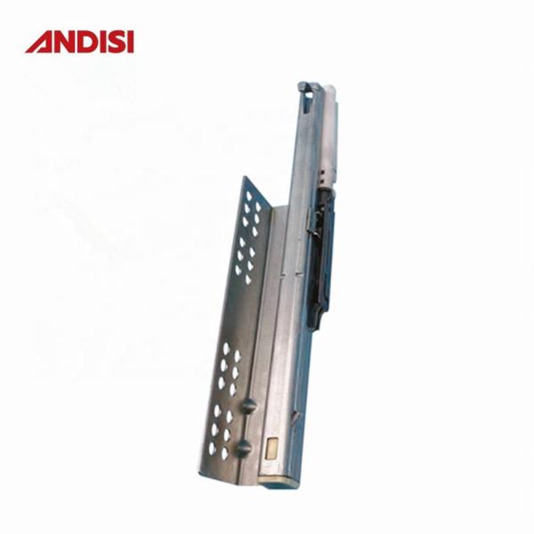ANDISI V2 Undermount Drawer Slide Clips Soft Close for Single Extension Furniture Cabinets