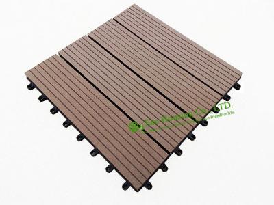 Garden Tiles For Sale, WPC Outdoor decking For Garden, easy Installation wpc decking tiles, 300x300mm
