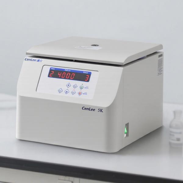 OEM 5000rpm Horizontal Benchtop Centrifuge Machine 4x500ml Large Capacity Wine Cocktail Clarification for Lab Use