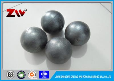 Bola de moedura forjada 25mm do diâmetro 20mm, bolas do ferro fundido do processamento mineral