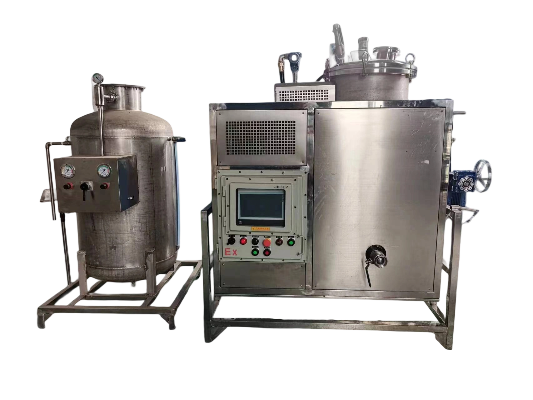 150L Capacity Solvent Recovery Unit with 95% Recovery Rate and Explosion Proof Design
