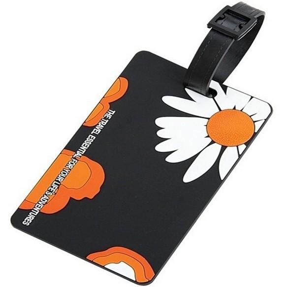 Wholesale Soft Custom Logo Personalized Bulk Blank Travel Airplane Plastic PVC Luggage Tag