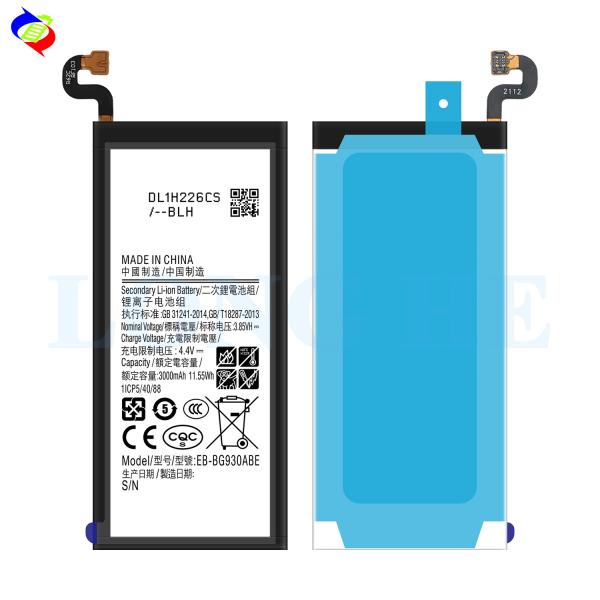 Ли-полимерные батареи EB-BG930ABE для Samsung S7 G930 Galaxy S6 S7 S8 BG930 3000mah 3.85V