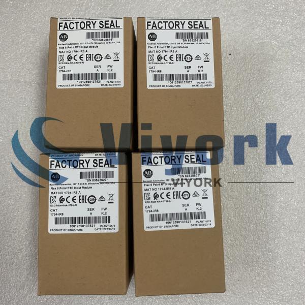 Allen Bradley 1794-IR8 INPUT MODULE 8 POINT RTD RESISTANCE TEMPERATURE NEW