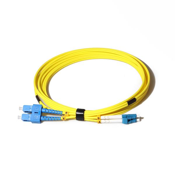 LC/UPC To SC/UPC 9/125um SC LC Fiber Patch Cord