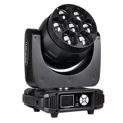 High Brightness 6500K 7x40w LED Wash Moving Head For Theme Park