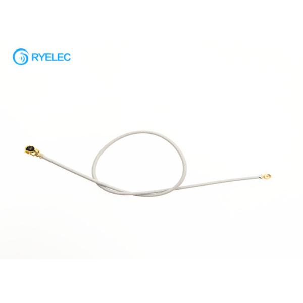 Coaxial Wifi Pigtail RF Cable Assemblies Ufl IPX Male To Ufl IPX Female Extension Cord