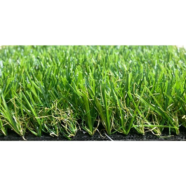 Altura artificial do tapete 50MM do relvado da falsificação do tapete da grama do jardim natural exterior