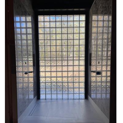 Crystal Blocks Mosaic Tile Decoration Partition Wall Solid Glass Brick Curtain Wall