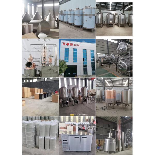 350L Copper Vodka Alcohol Distillation Equipment For Fermenting 2200*800*2900MM