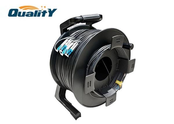 Flexible Plastic Armored Cable Reel To Protect Single Mode Optical Fiber Cable