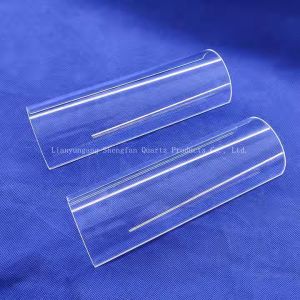 High-purity 99.99% Quartz Flange Tube for High-temperature Resistant 1100℃ and Corrosion Resistant Applications