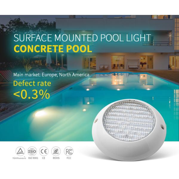 Водоустойчивая подводная стена приведенная светов 380LM установила 12W RGB VED