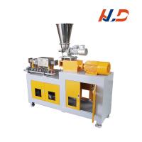 Máquina de pelletização modificada para enchimento de micro PE/PP/EVA experimental pequena extrusora de dois parafusos modificada reforçada PA/ABS