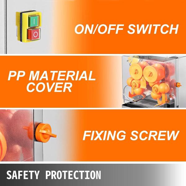 Commercial-Grade Orange Juice Machine for Juice Bars and Health-Focused Businesses