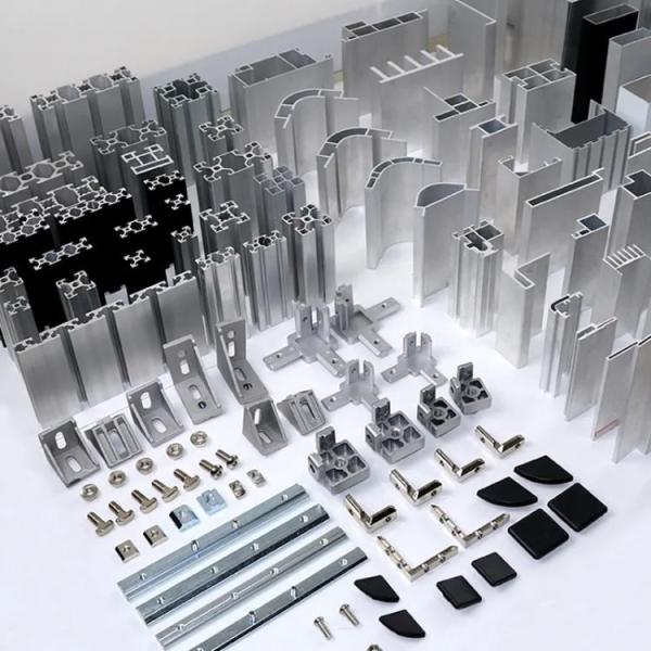 Variable Aluminum Alloy Extrusion Profile T5 3030 4080 8080 4040 Angle Aluminium Profile