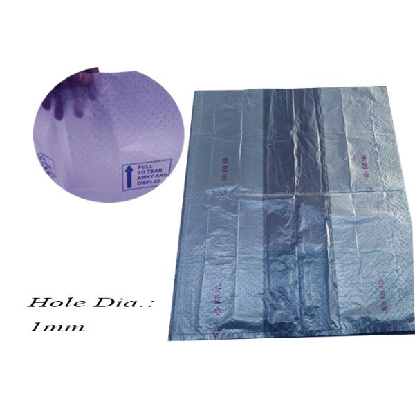 Anti Fog 950mmx650mm Recyclable Reusable Bags Micro Perforated Plastic Bags