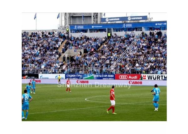 7500 nits Brightness P 10 Football Stadium LED Display Waterproof , RGB Full Color LED Display Advertising
