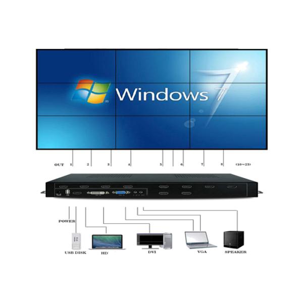 1 в 6 из умножения матрицы регулятора 2x3 2x2 стены HDMI видео-