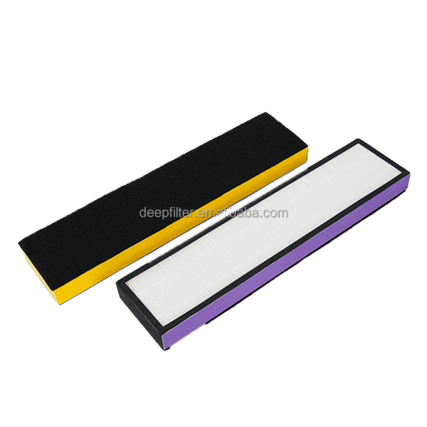 H13 Activated Carbon Air Filter with Customized Size and High Efficiency for Germ-Guardian FLT5000/5250