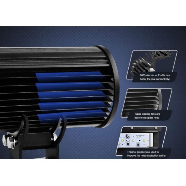 2 ROW Off Road LED Flood Lights 12 Inch 6063 Stainless Steel Material