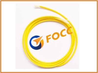Outdoor 3.0mm LSZH Single Mode Fiber Optic Cable With Yellow Outer Sheath