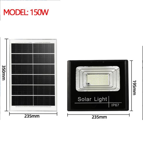 Rural Photovoltaic Street Light with High Luminous Efficiency 120lm/w and Waterproof Design