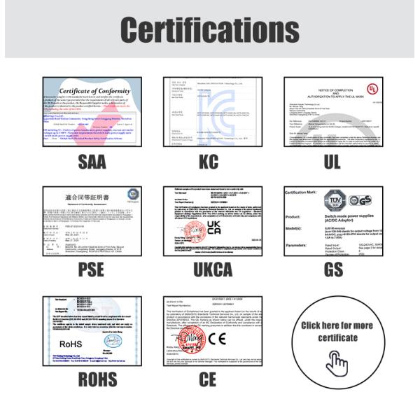 48W 24 Volt AC DC Universal Power Adapter 2.1*5,5 2.5*5.5 DC Connector