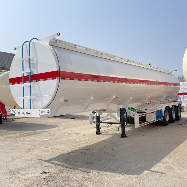 3-Axle 40000-50000 Liter Carbon Steel Diesel Transport Tank Truck Semi-Trailer for Needs
