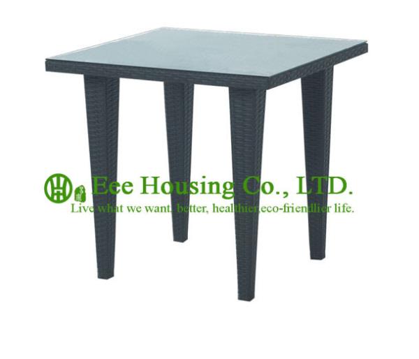Outdoor PE Rattan Chairs and Rattan Dining Table For Sale, Durable and Eco-friendly