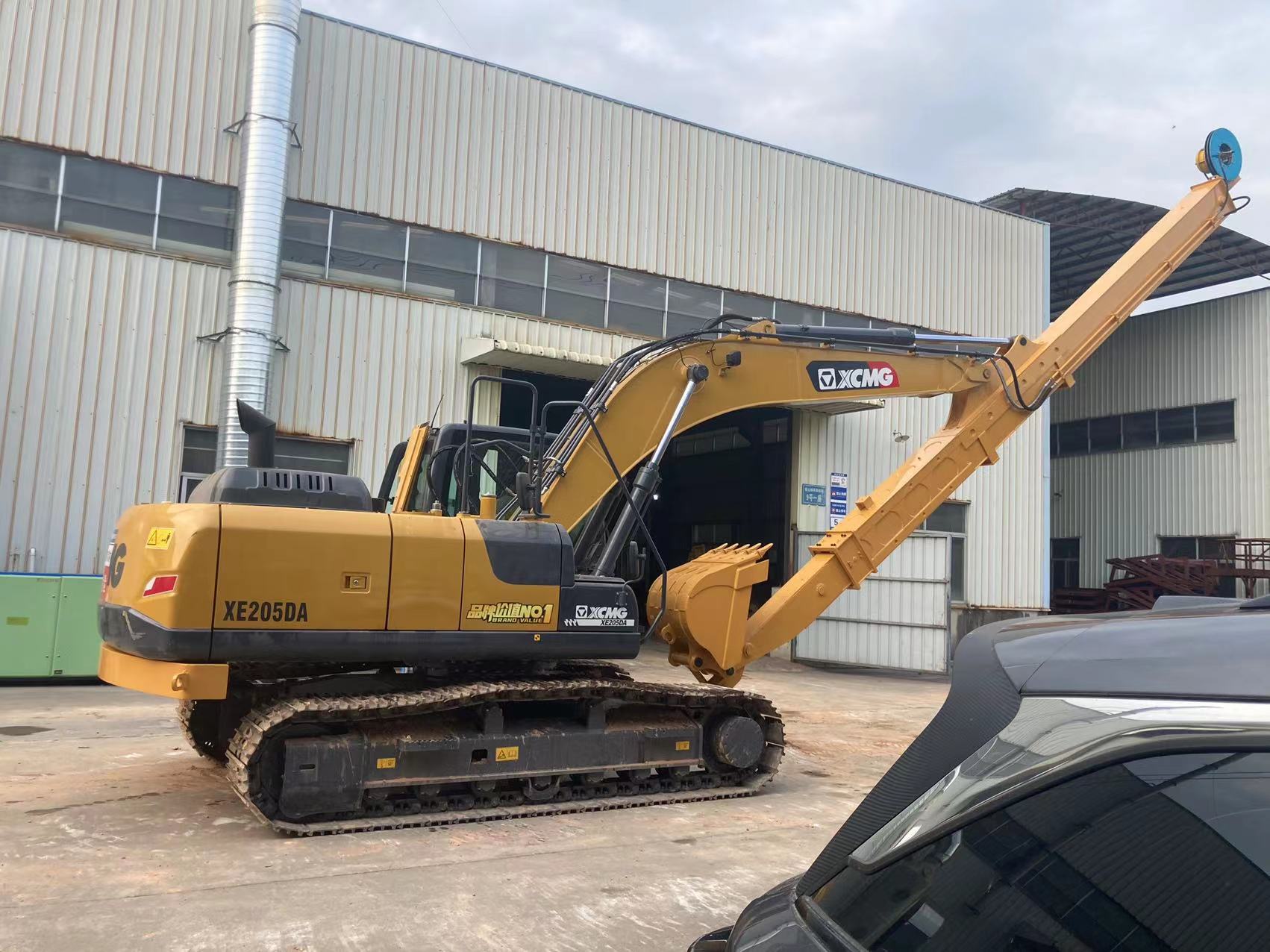 Рука 14m ковша экскаватора KOMATSU телескопичная, рука достигаемости экскаватора Q960 Q355B телескопичная длинная для продажи