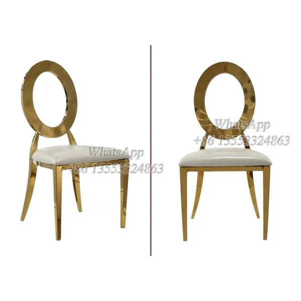 Wedding Party Chairs Gold Stainless Steel Wedding Chair For Sale From China (YS-31)