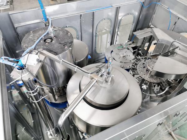 Turnkey Project Mineral Water Bottle Plant , Pet Bottle Filling Machine Fully Automatic