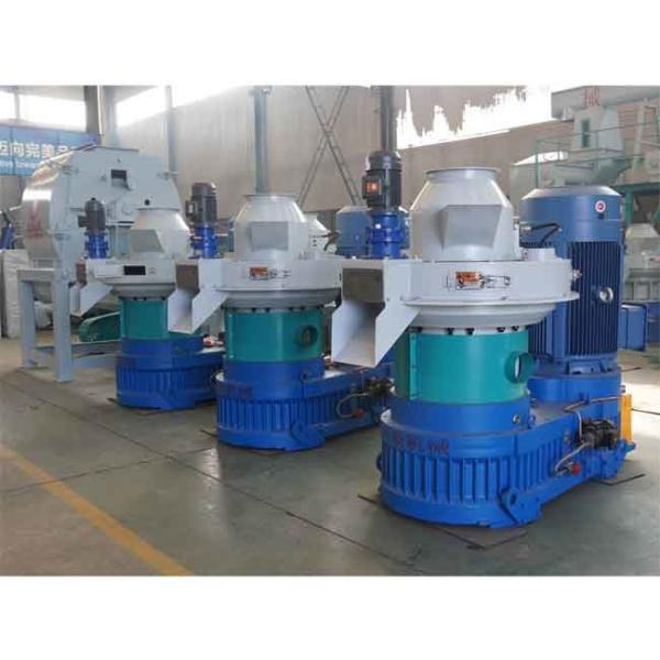 5-20mm Biomass Wood Pellet Machine 150 KG / H Manual Lubrication