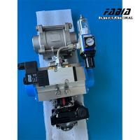 Pneumatic Three-Pieces Stainless Steel Butt-Weld 6 inchBall Valve Leak-Proof and High-Pressure