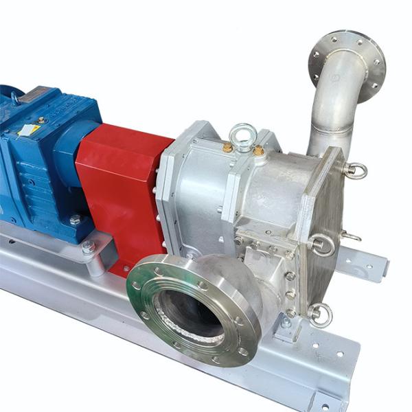 Biens pratiques de pompe de lobe d'acier inoxydable de FDA pour le transport de