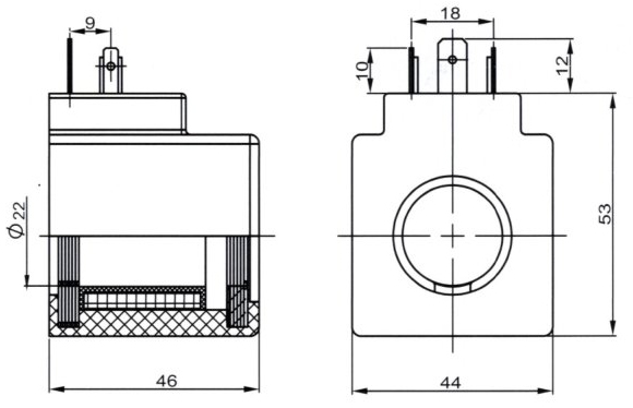 Тип гидравлическая катушка Bosch Rexroth клапана соленоида