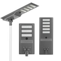 Éclairage de rue LED solaire durable IP65 Éclairage de jardin solaire avec batterie LiFePO4