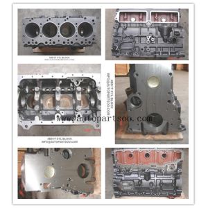 Bloque de cilindro del motor de ISUZU 4BD1T, recambios del alto rendimiento de ISUZU