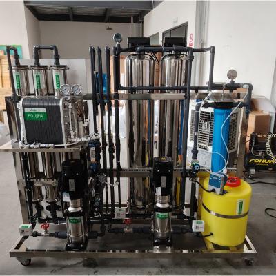 500LPH Ro + EDI Hemodialysis Water Treatment Machine Reverse Osmosis System