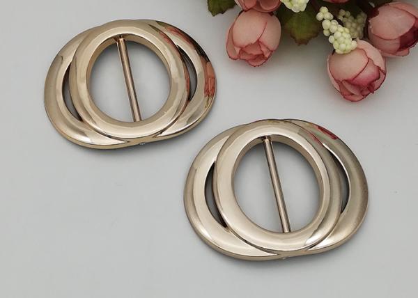 Circular Shoes Belt Bags Sewing Craft Accessory Plastic Shoe Buckles,Not fade / keep color long time