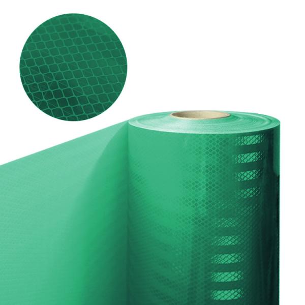 ODM Adhesive EGP Reflective Sheeting Orange Vinyl For Road Safety