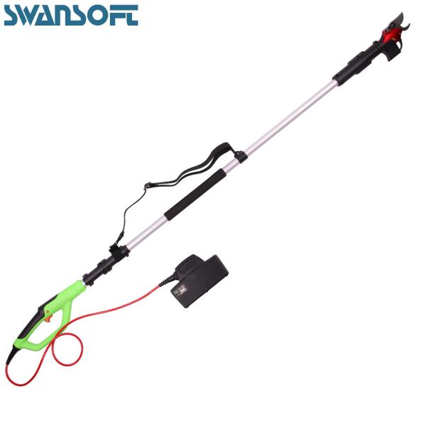 Electric scissors garden electric pruner battery powered pruner long handle pruning shears