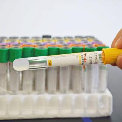 Glass Clot Activator Vacuum Blood Test Tube Clinical Lab Test 10 Ml Edta Tubes