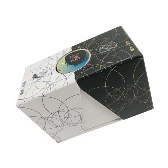 OEM Art Paper 250gsm Chocolate Folding Box Two PCS Debossing Finish